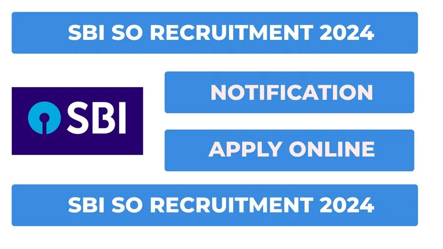 SBI SO Recruitment 2024