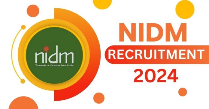 NIDM RECRUITMENT 2024